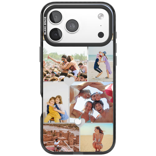 Personalised Heart Photo Grid