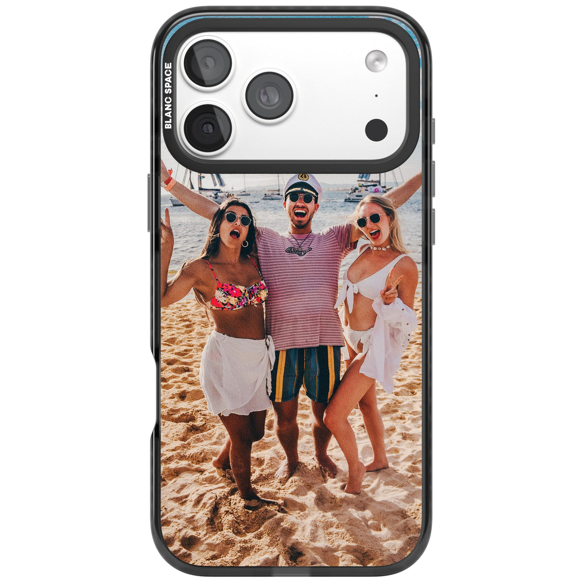 Personalised Photo iPhone 18 Pro Max Impact Pro Black Phone Case front