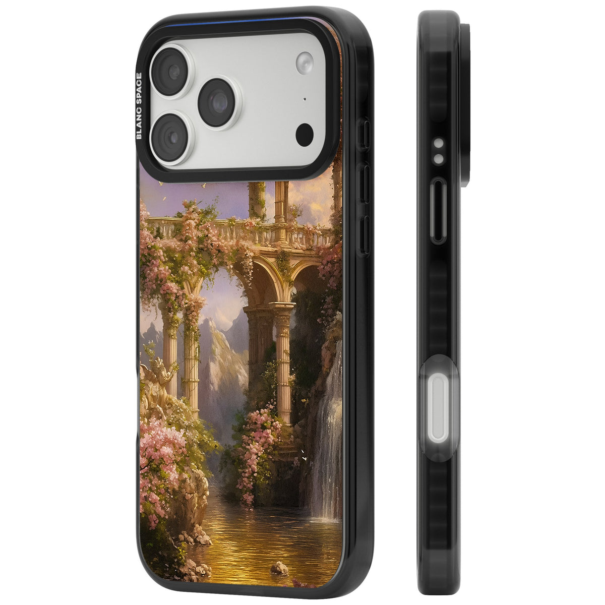 Castle River iPhone 18 Pro Max Impact Pro Black Phone Case side