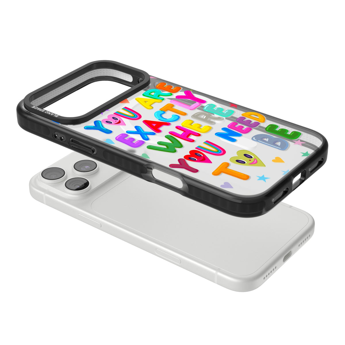 Exactly Where You Need To Be iPhone 18 Pro Max Impact Pro Black Phone Case angled