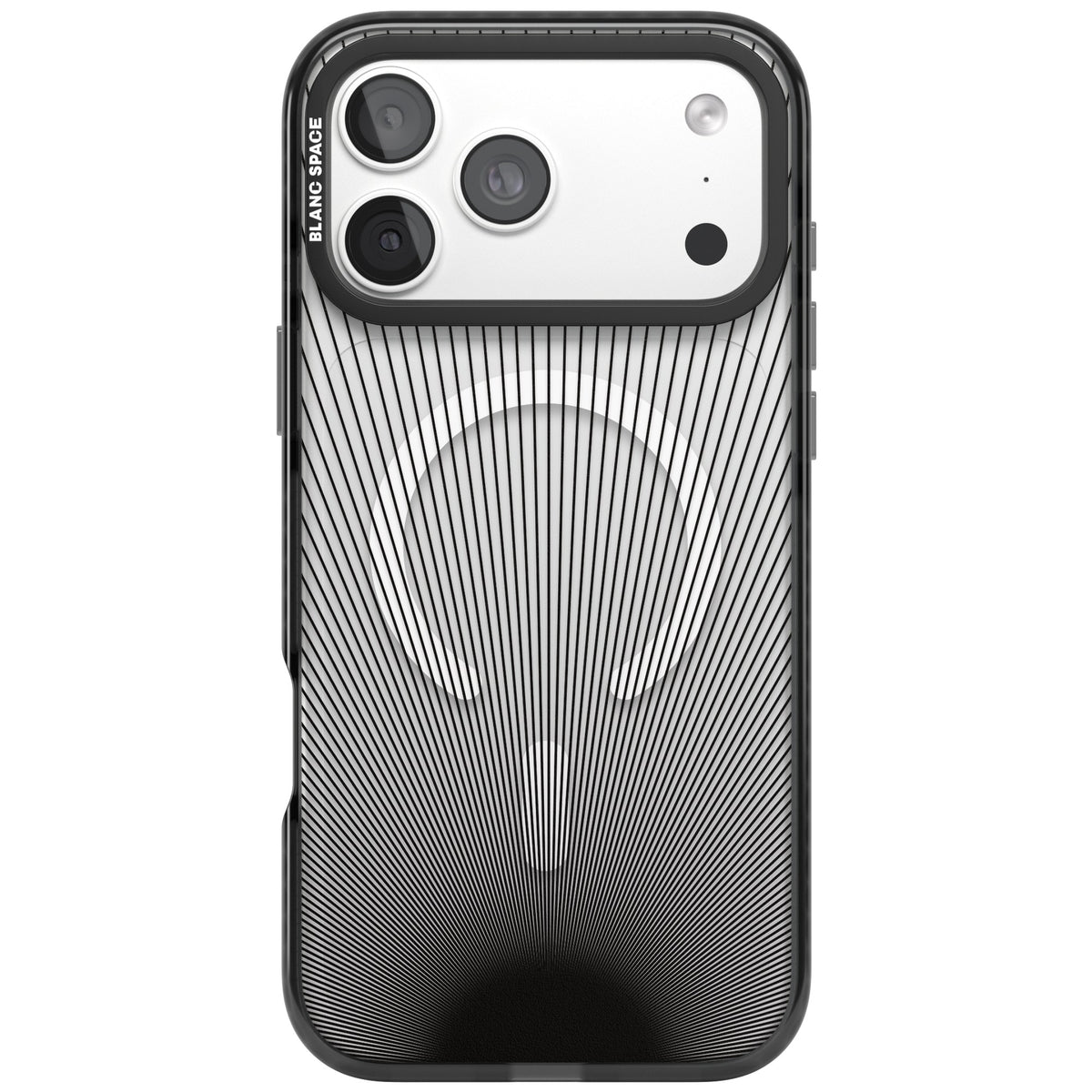 Linear Horizon iPhone 18 Pro Max Impact Pro Black Phone Case front