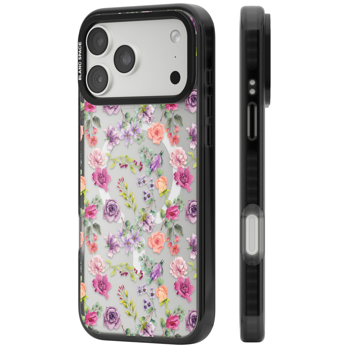 Sunday Flowers iPhone 18 Pro Max Impact Pro Black Phone Case side