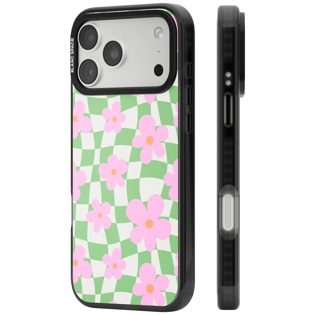Spring Picnic iPhone 18 Pro Max Impact Pro Black Phone Case side