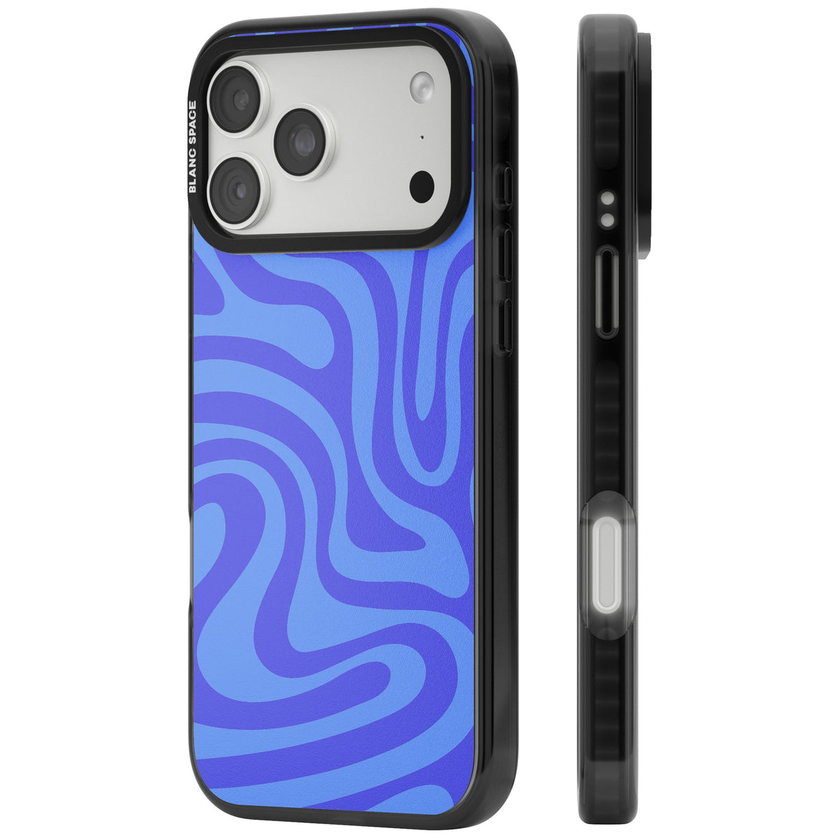 Tranquil Waves iPhone 18 Pro Max Impact Pro Black Phone Case side