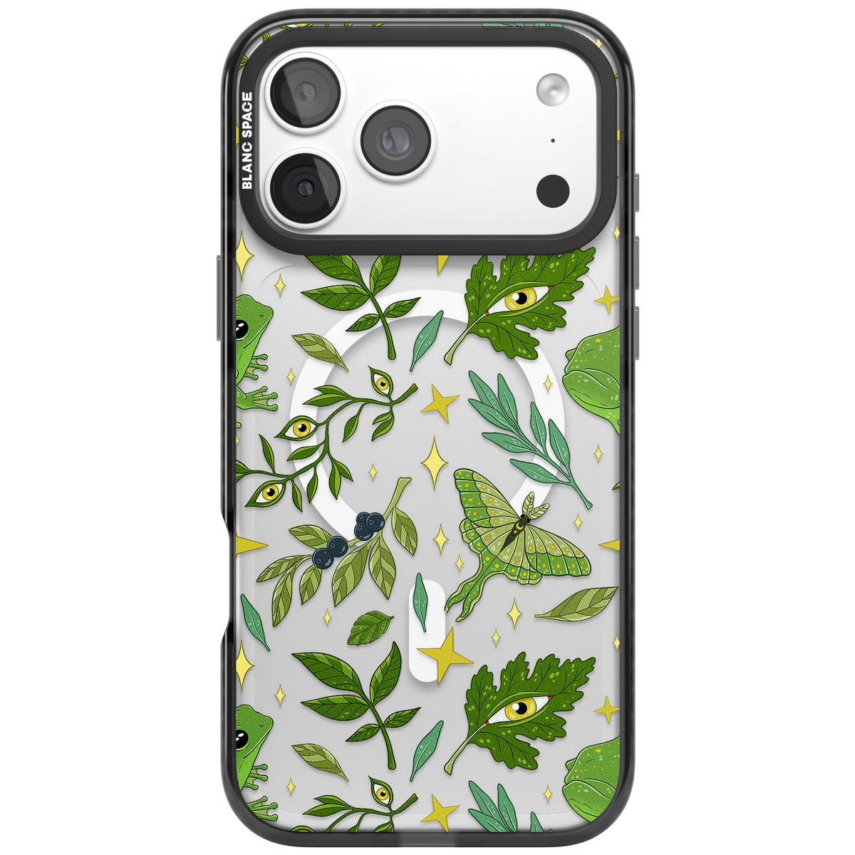 Forest Senses iPhone 18 Pro Max Impact Pro Black Phone Case front