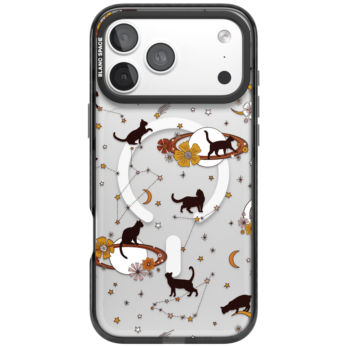 Cats And Astrology iPhone 18 Pro Max Impact Pro Black Phone Case front