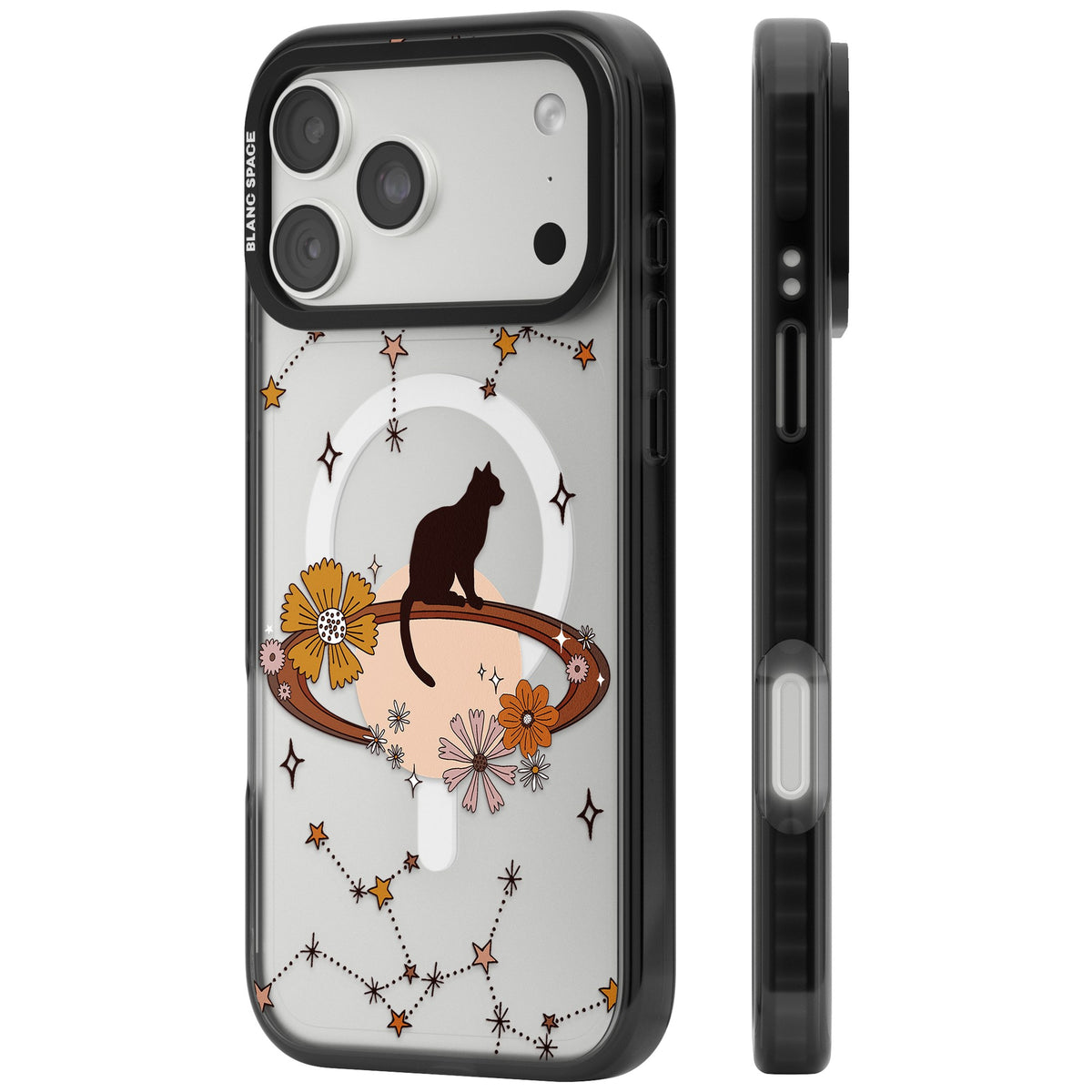 Feline Phenomenon iPhone 18 Pro Max Impact Pro Black Phone Case side