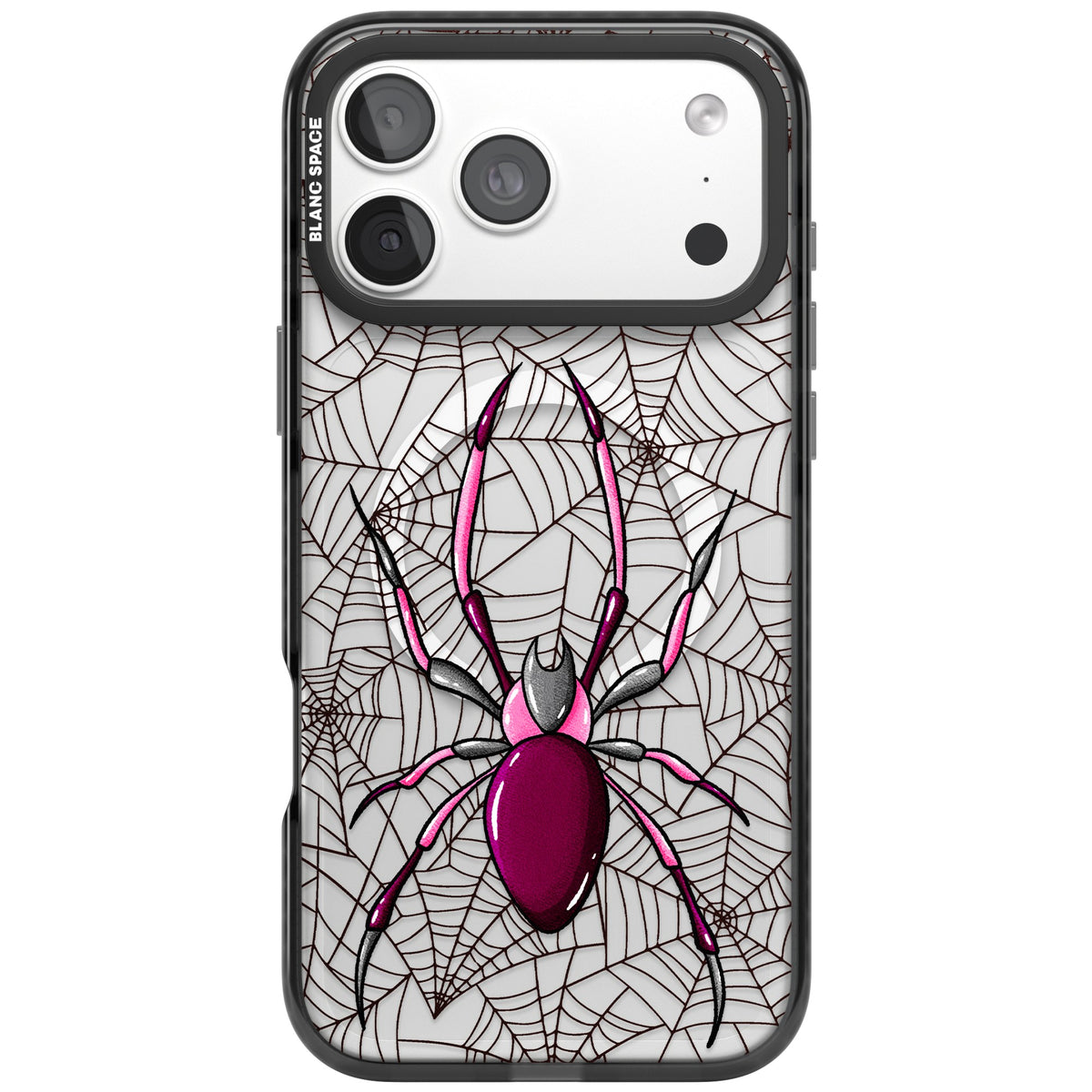 Arachnophobia iPhone 18 Pro Max Impact Pro Black Phone Case front
