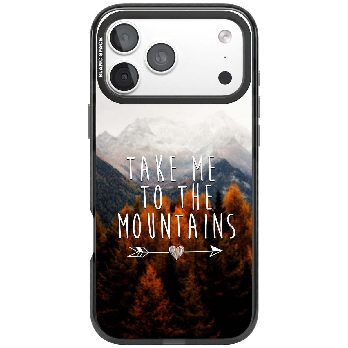 Alpine Calling iPhone 18 Pro Max Impact Pro Black Phone Case front