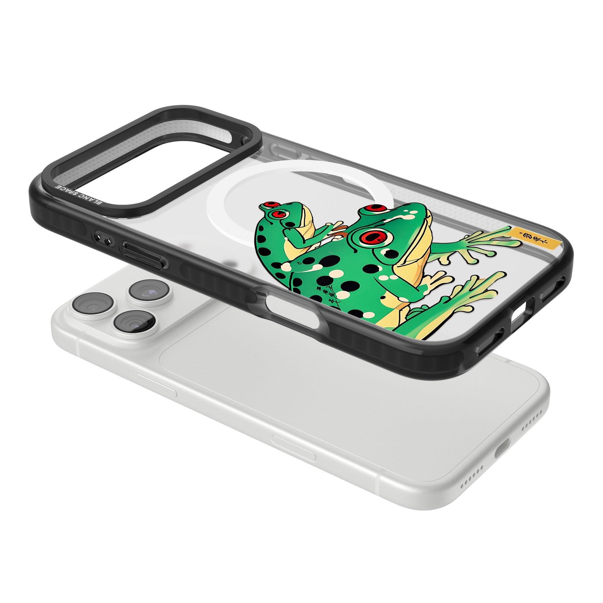 Jade Leap Frog Wallpaper iPhone Case | Blanc Space