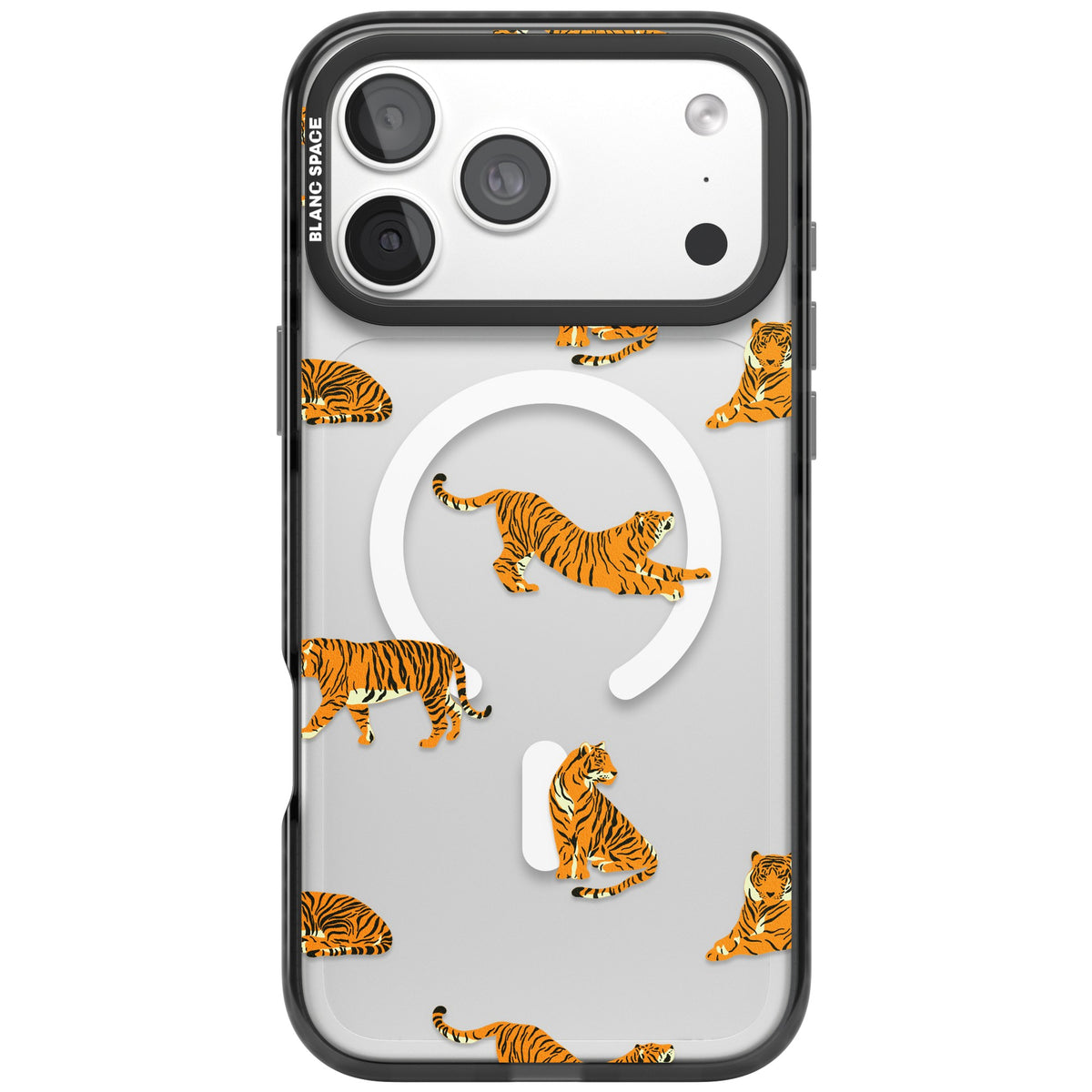 Tiger Lounge iPhone 18 Pro Max Impact Pro Black Phone Case front