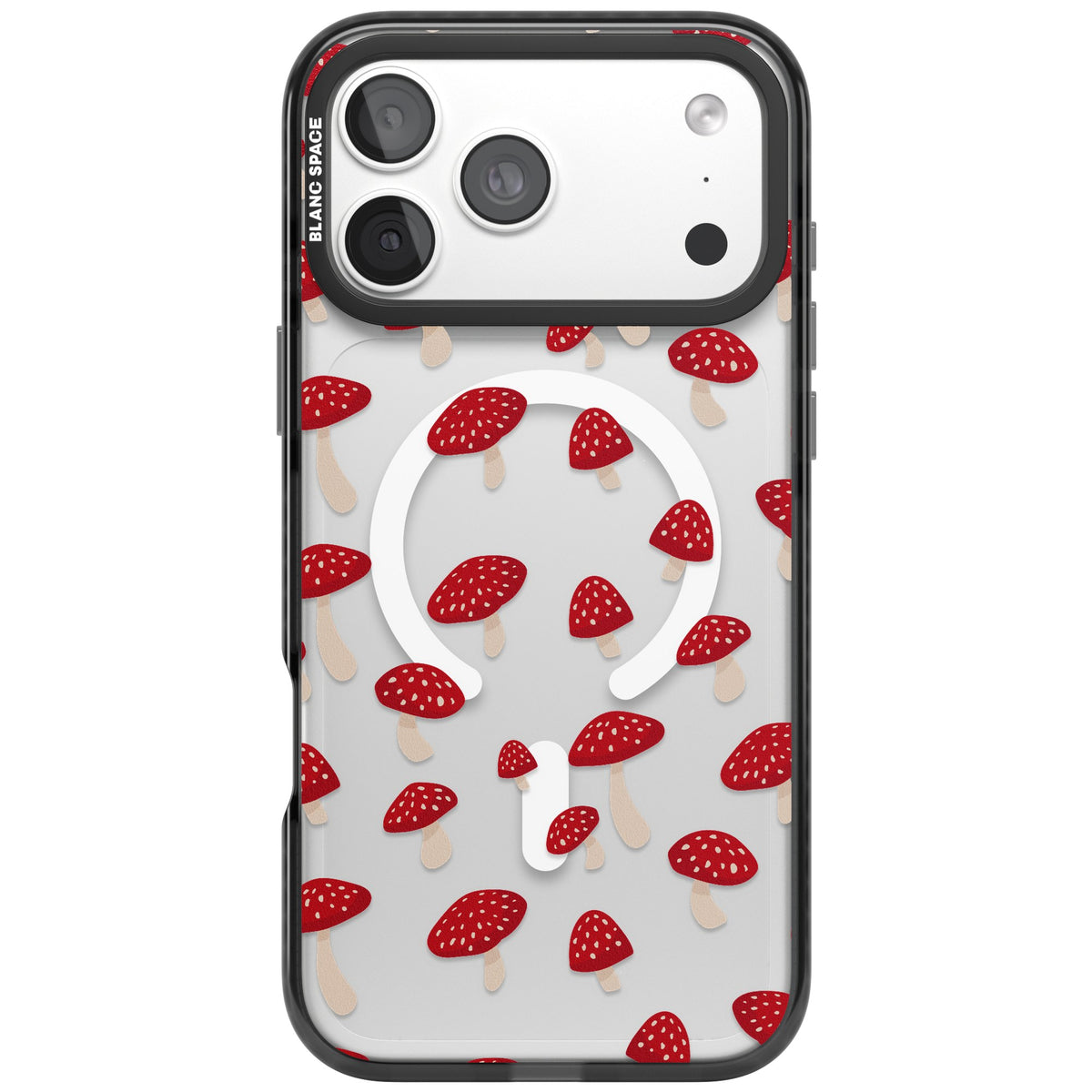 Magical Mushrooms iPhone 18 Pro Max Impact Pro Black Phone Case front