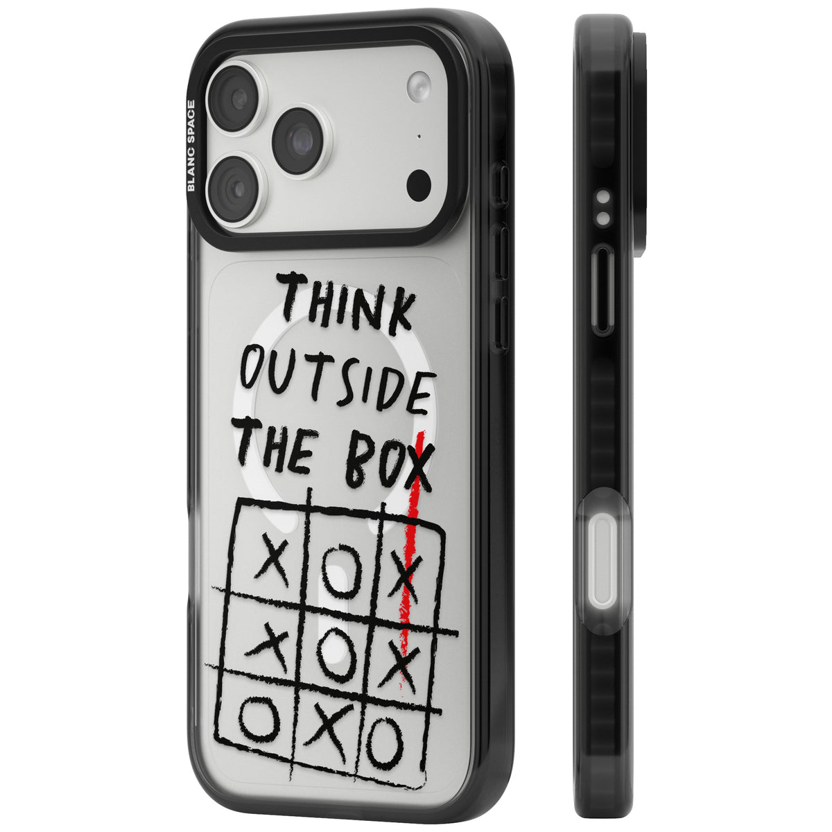 Think Outside The Box iPhone 18 Pro Max Impact Pro Black Phone Case side