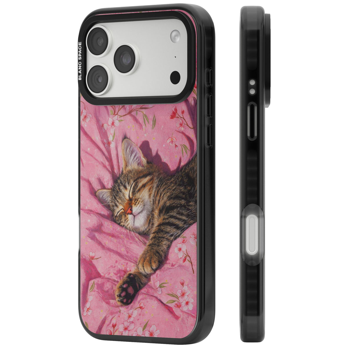 Kitten Dreams iPhone 18 Pro Max Impact Pro Black Phone Case side