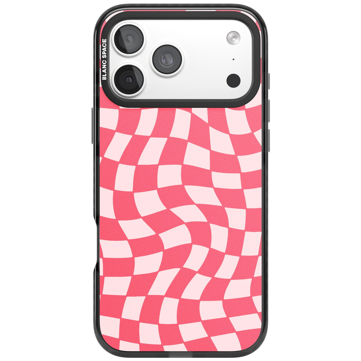 Bubblegum Wave iPhone 18 Pro Max Impact Pro Black Phone Case front