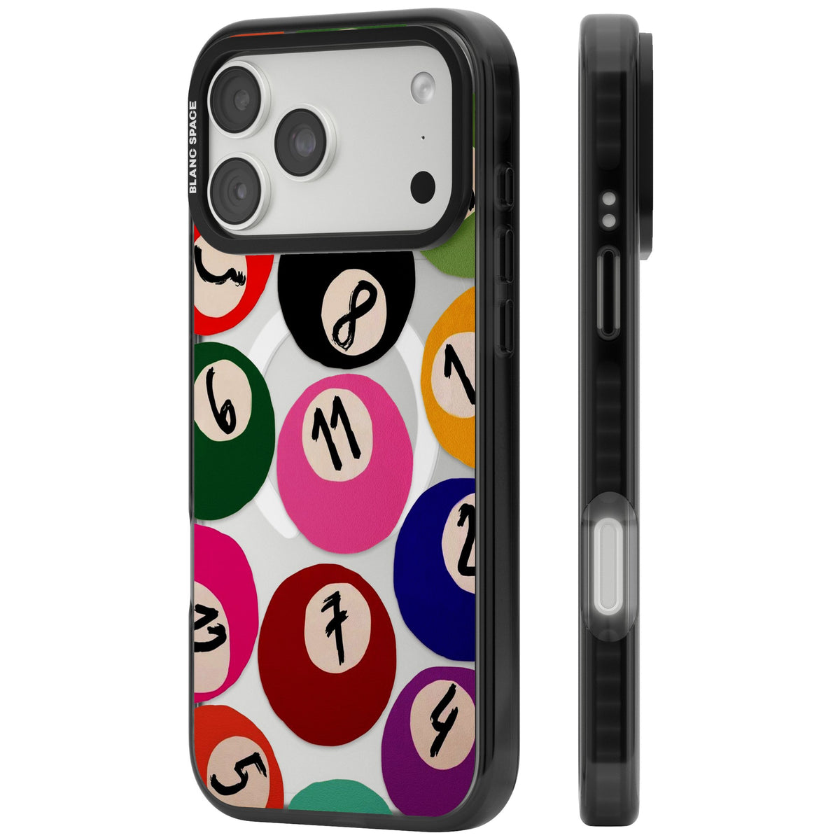 Lucky Break iPhone 18 Pro Max Impact Pro Black Phone Case side