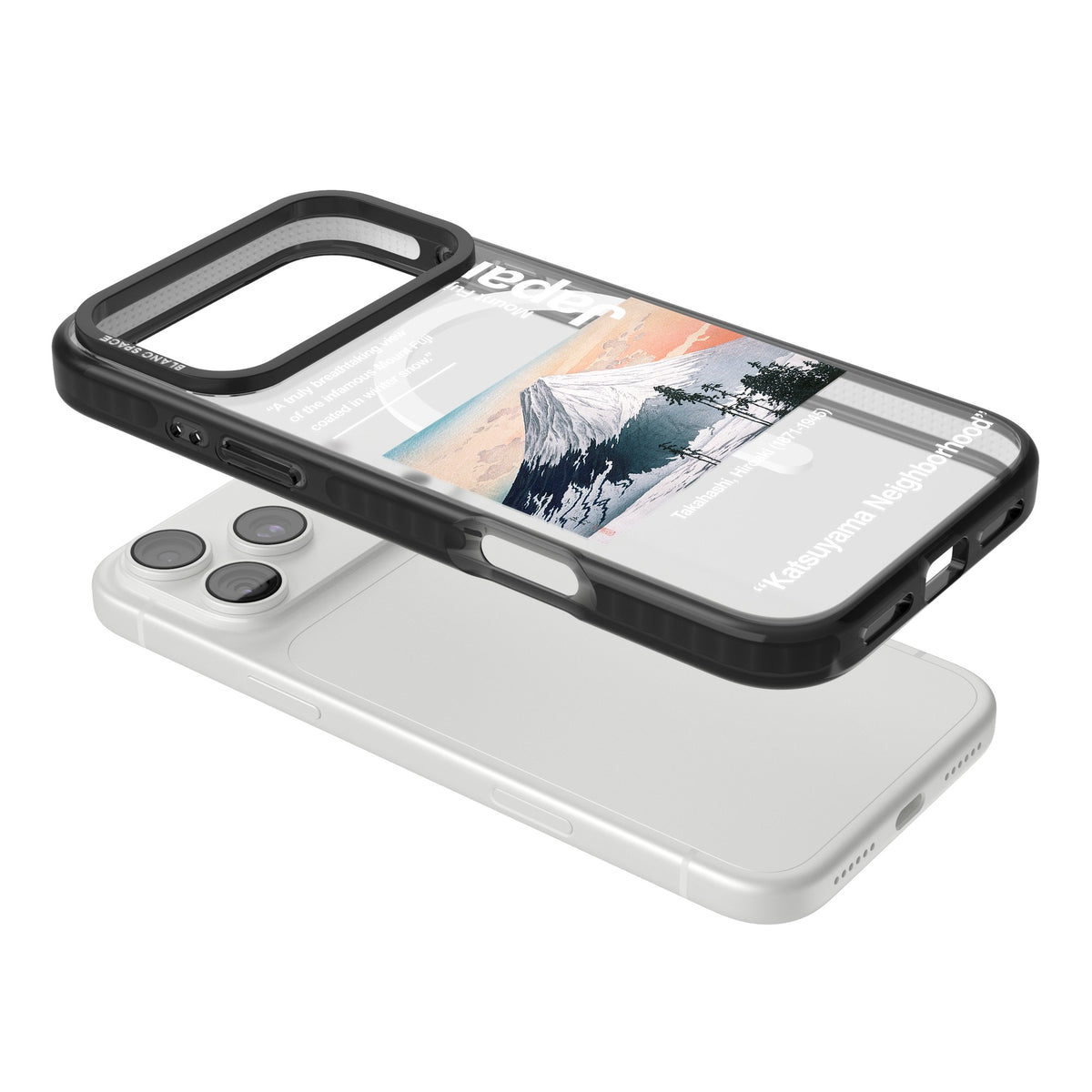 Katsuyama Neighborhood iPhone 18 Pro Max Impact Pro Black Phone Case angled