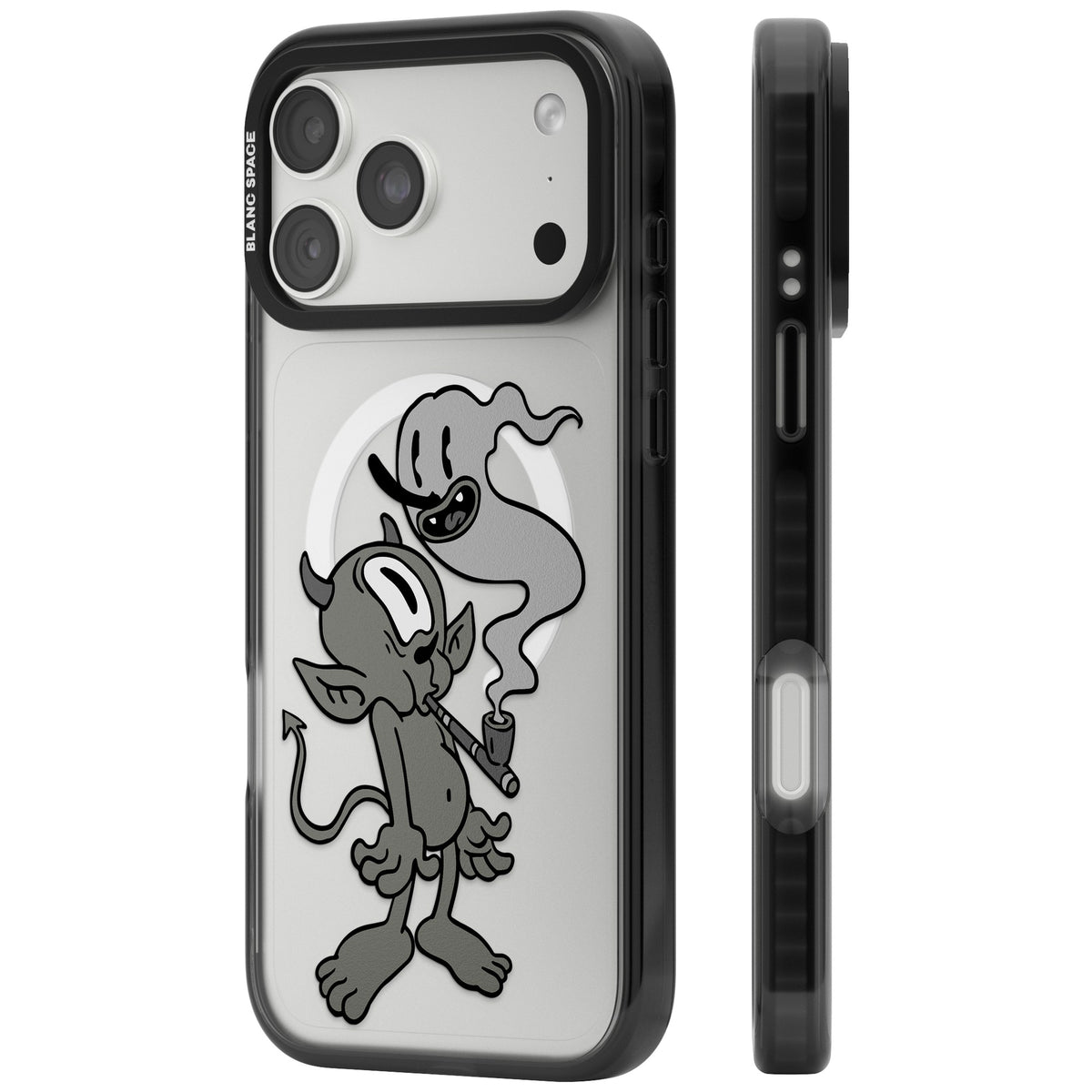 Pipe Goblin iPhone 18 Pro Max Impact Pro Black Phone Case side