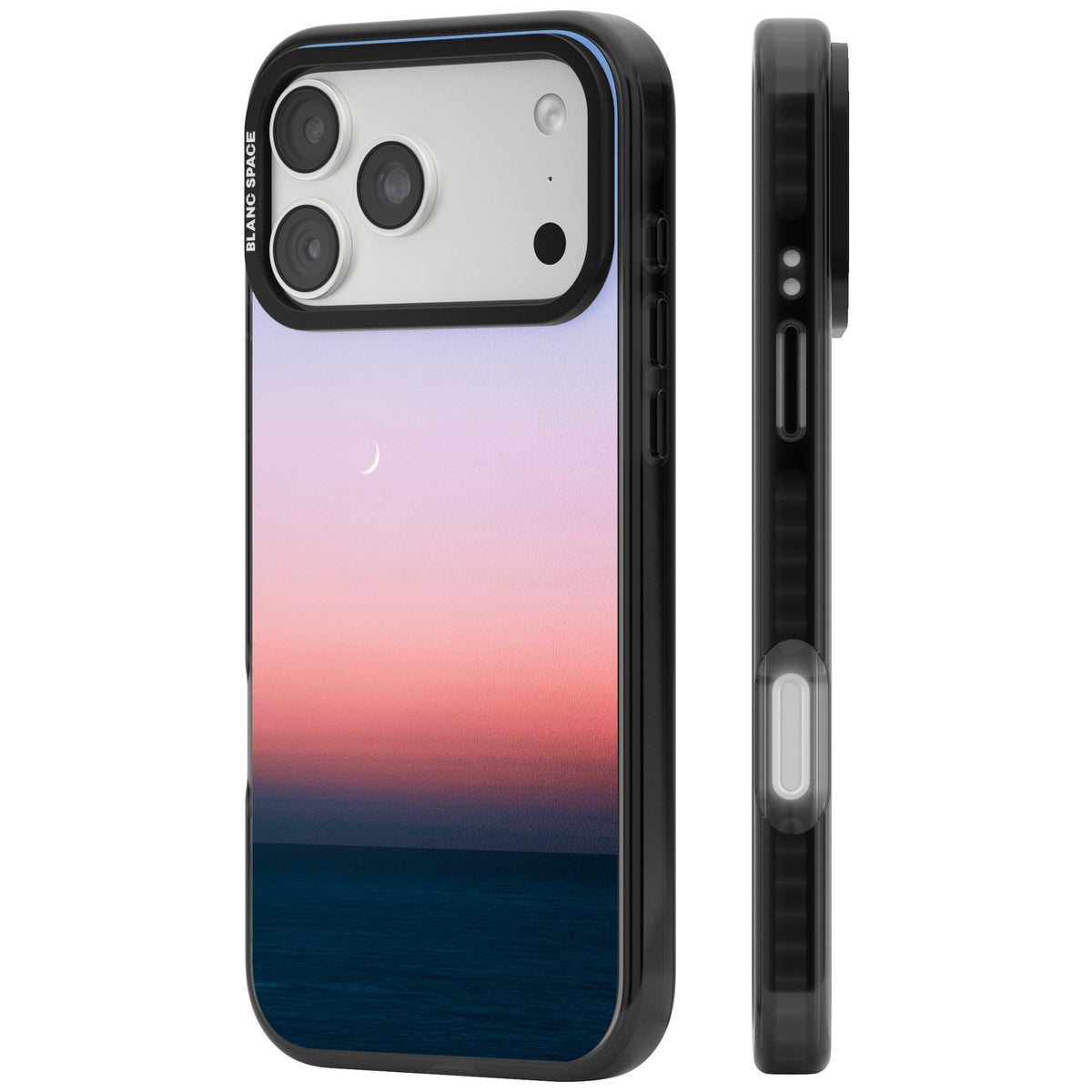 Twilight Horizon iPhone 18 Pro Max Impact Black Phone Case side