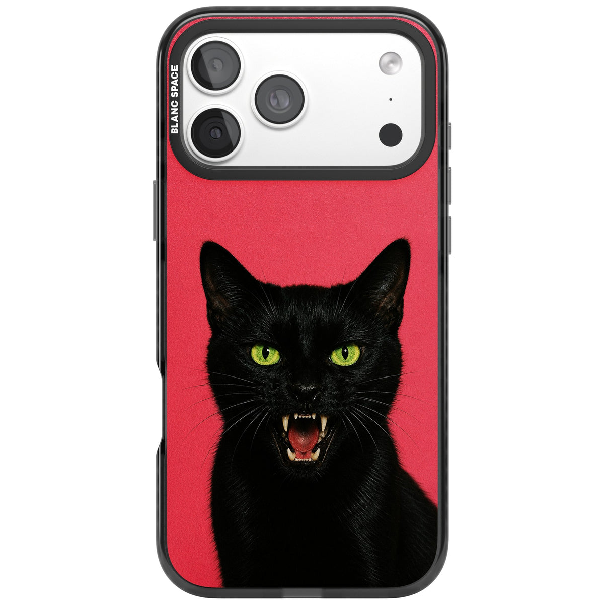Hissin' Baddie iPhone 18 Pro Max Impact Black Phone Case front