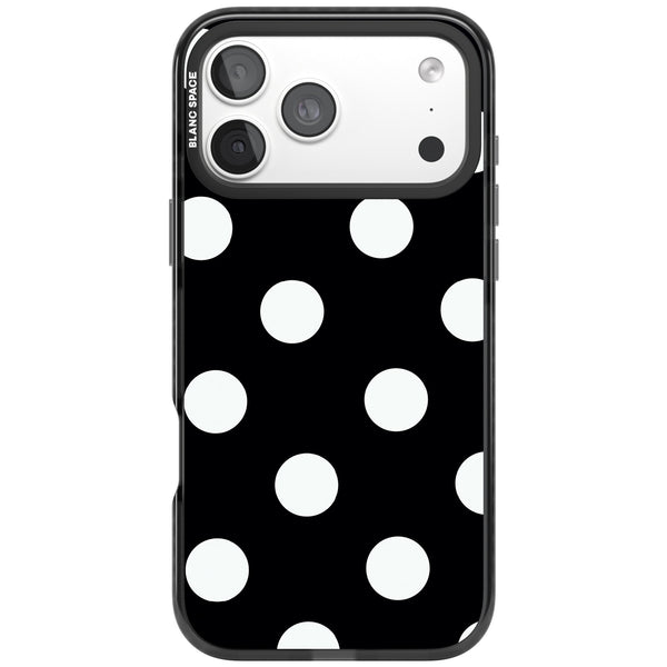 Chic Black Polka Dot