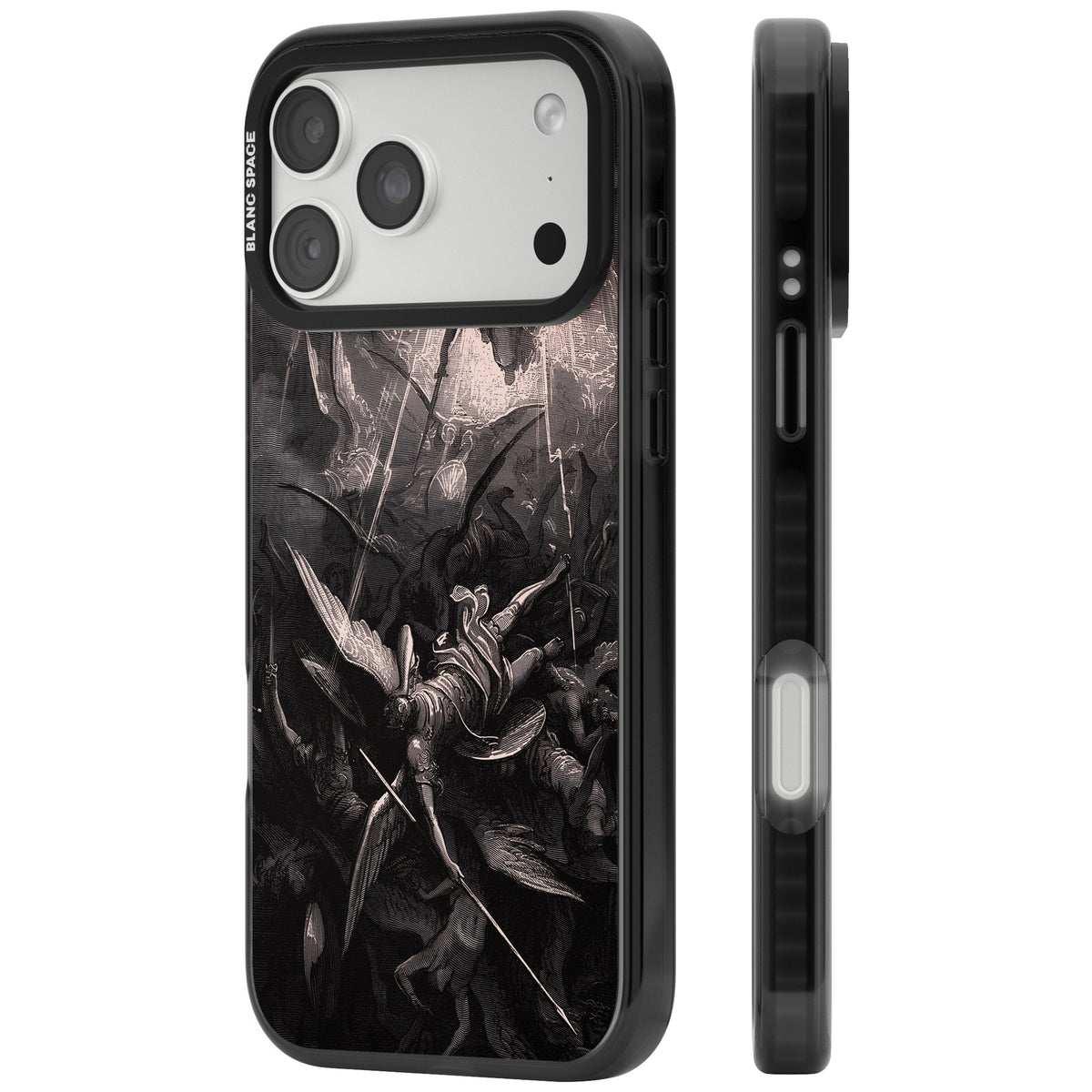 Paradise Lost iPhone 18 Pro Max Impact Black Phone Case side