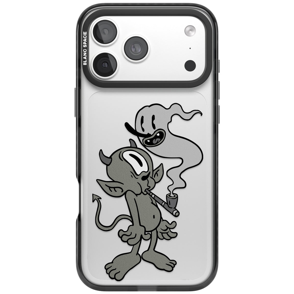 Pipe Goblin iPhone 18 Pro Max Impact Black Phone Case front