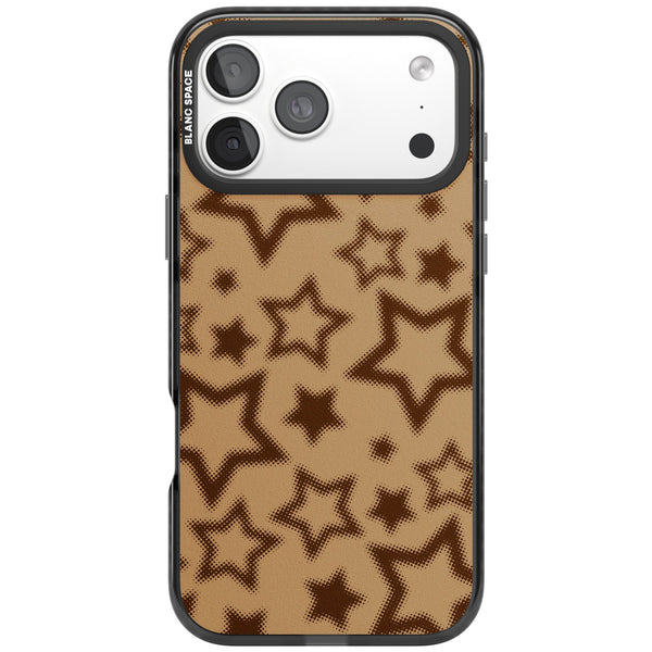 Latte Halftone Stars