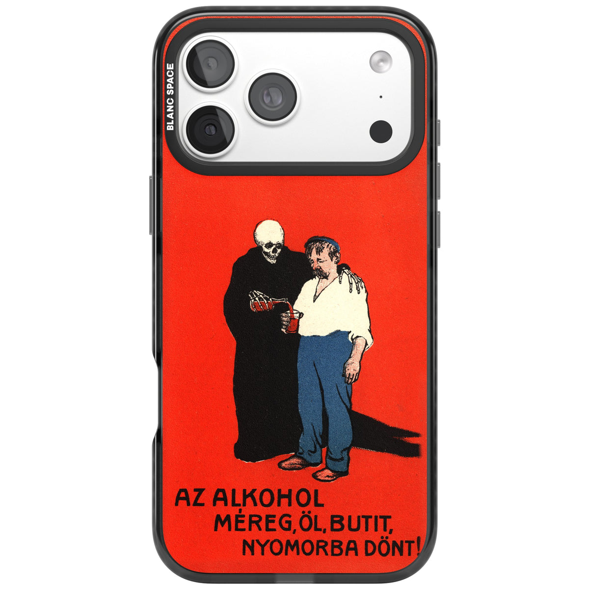 Az Alkohol Poster iPhone 18 Pro Max Impact Black Phone Case front