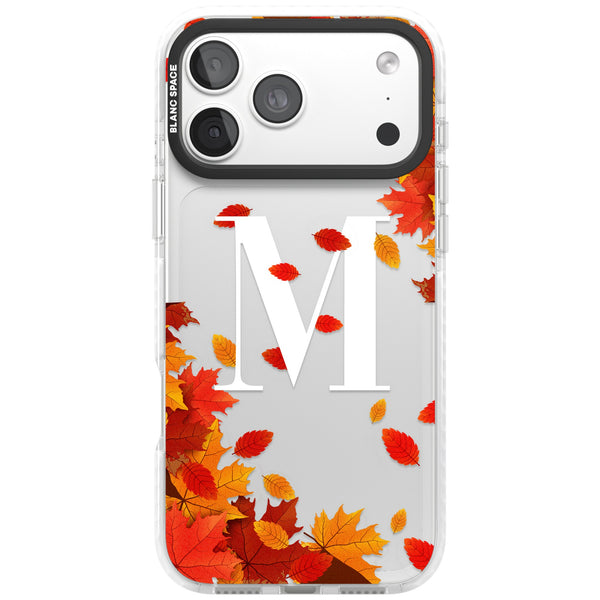 Personalised Autumn Leaves Monogram
