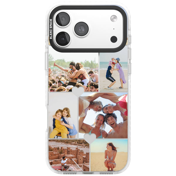 Personalised Heart Photo Grid