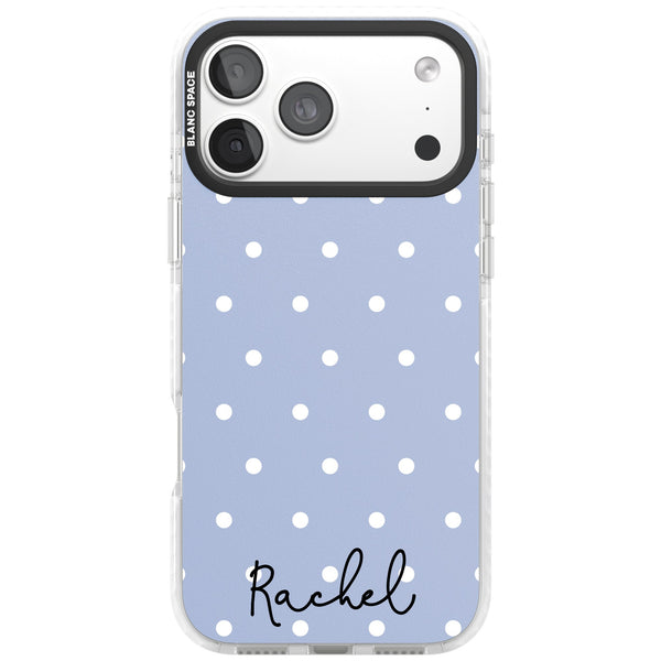 Personalised Powder Blue Dots