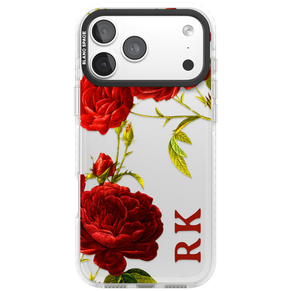 Personalised Red Roses