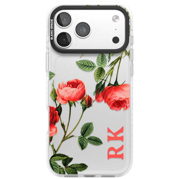 Personalised Vintage Floral Rose