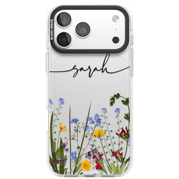 Personalised Wildflower Script
