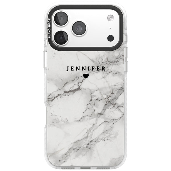 Personalised Classic Grey Marble