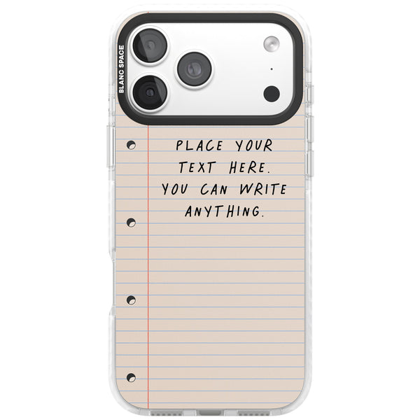Personalised Lined Paper