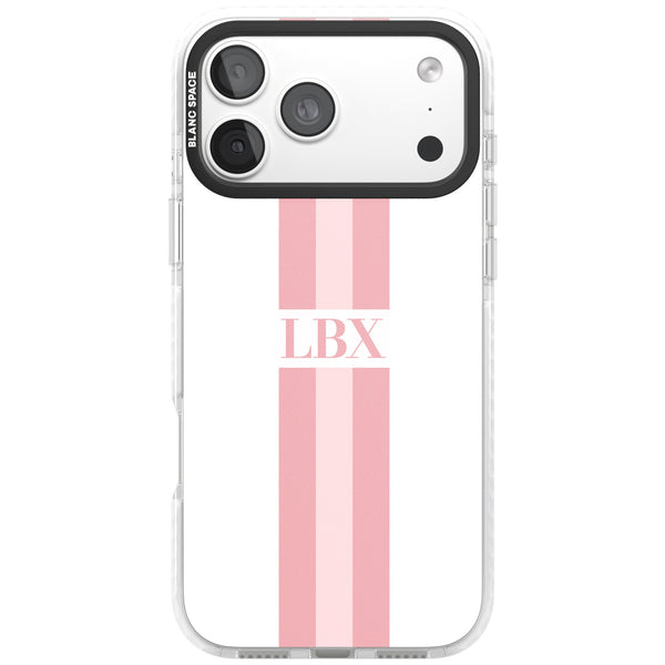Personalised Minimal Pink Stripe