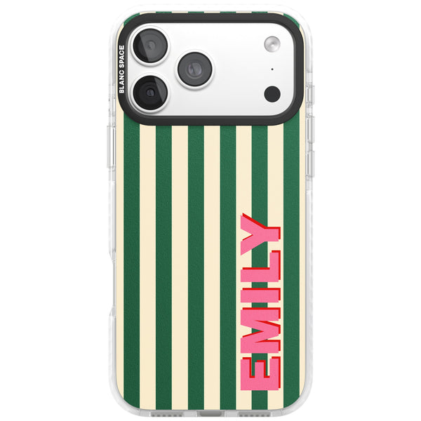 Personalised Wimbledon Stripe