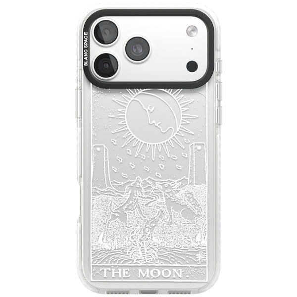 Personalised The Moon Tarot Card (White)