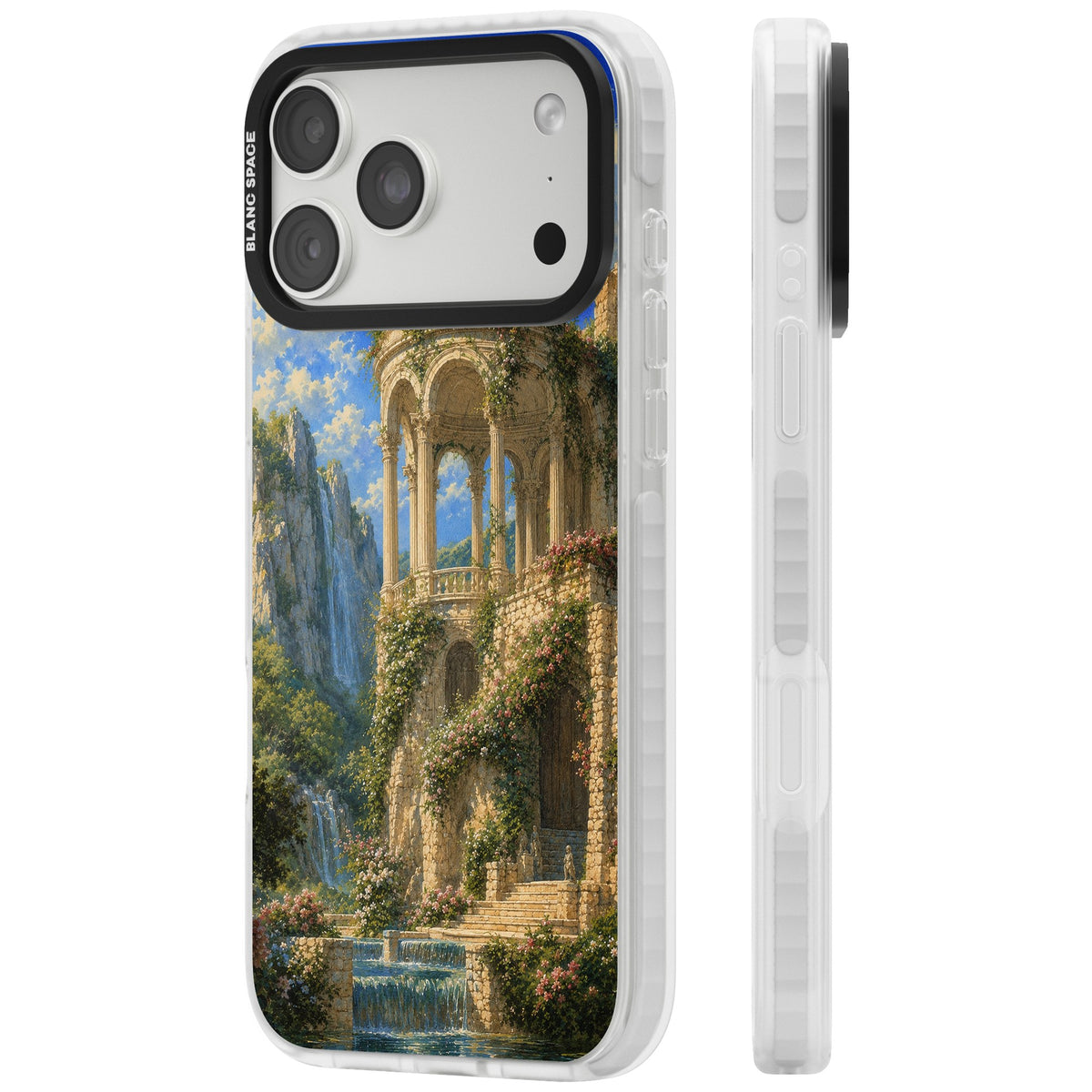 Palace Pavilion iPhone 18 Pro Max Impact Clear Phone Case side