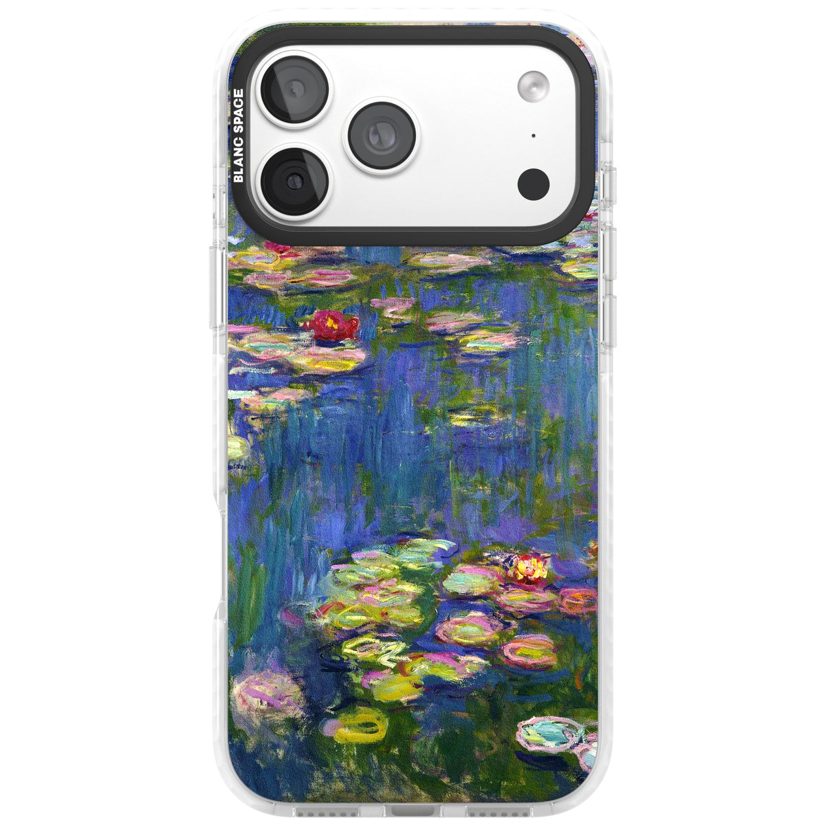 Water Lilies II iPhone 18 Pro Max Impact Clear Phone Case front