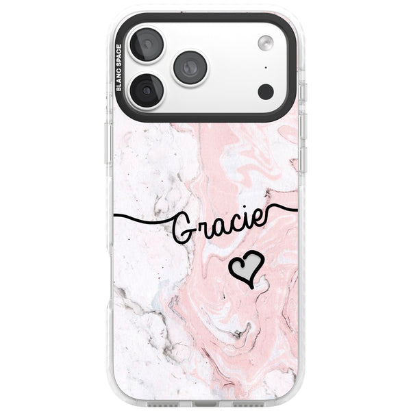 Personalised Pink Marble