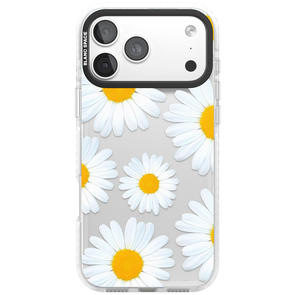 Summer Daisy iPhone 18 Pro Max Impact Clear Phone Case front