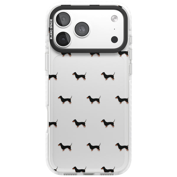 Dachshund Pattern Clear