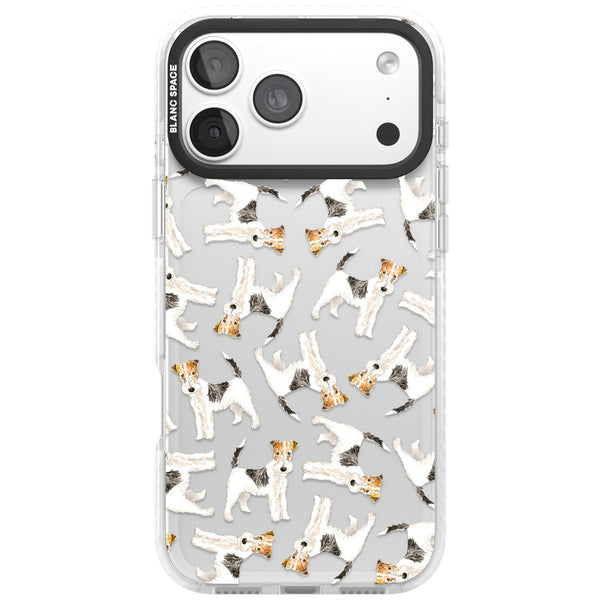 Wire Haired Fox Terrier Dog Pattern