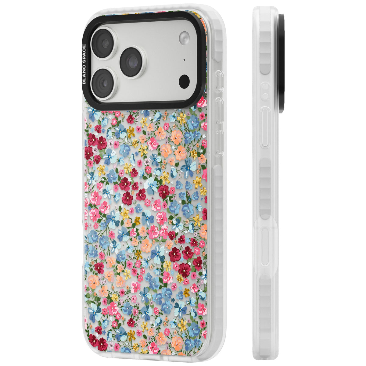Venetian Meadow iPhone 18 Pro Max Impact Clear Phone Case side