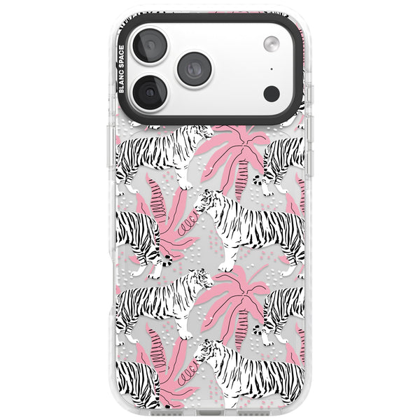 Pink & White Tropical Tigers
