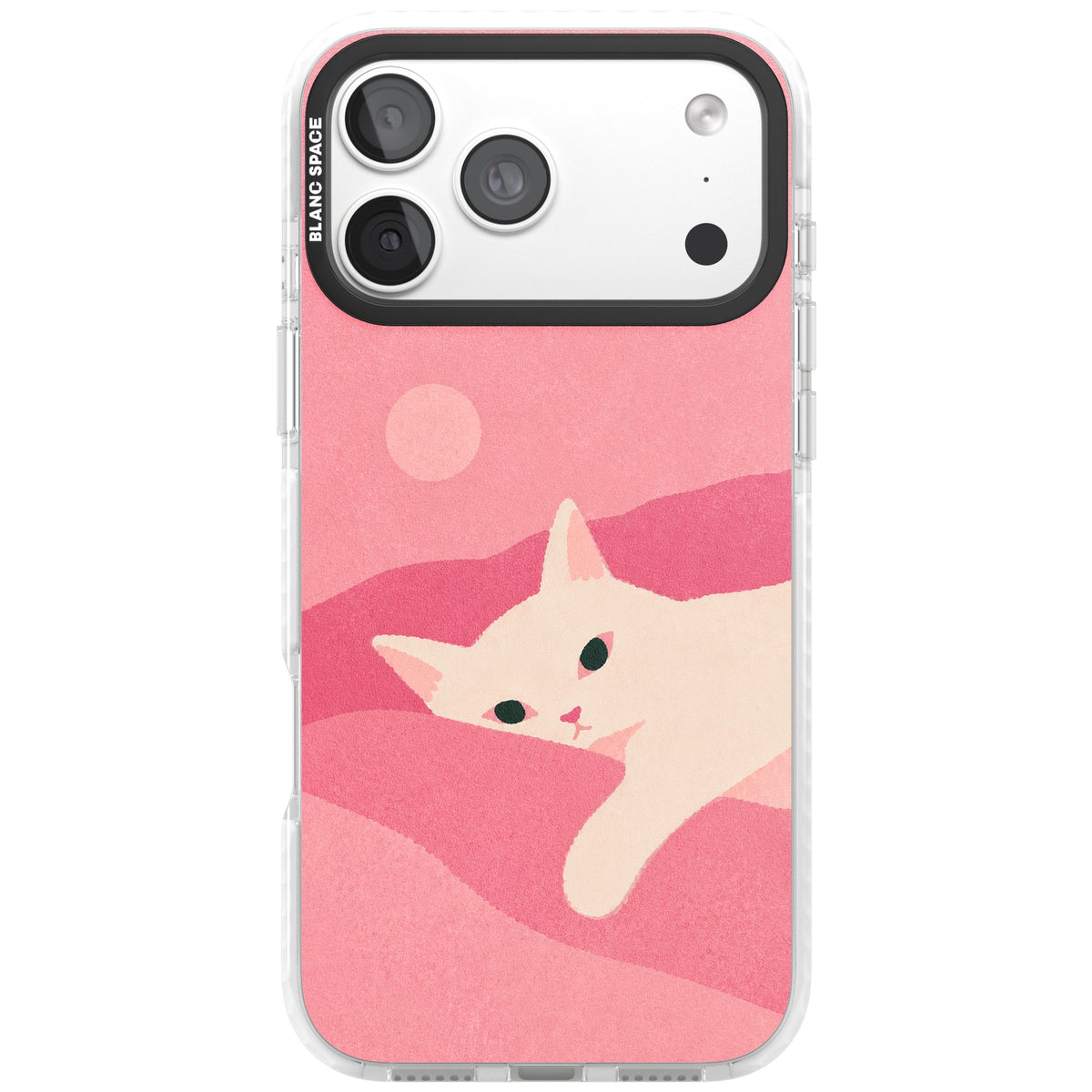 Pink Dreams iPhone 18 Pro Max Impact Clear Phone Case front