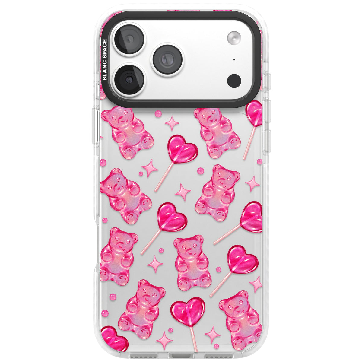 Pink Sugar iPhone 18 Pro Max Impact Clear Phone Case front